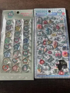 【正規品】ハンギョドン　ボンボンドロップシール　おはじき風シールセット