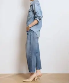 MADISON BLUE ハンプトンシャンブレーシャツ