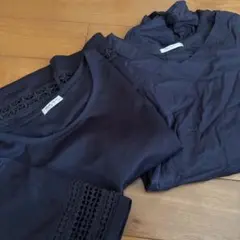 ◎GLACIER◎ ネイビー トップス セットのサムネイル