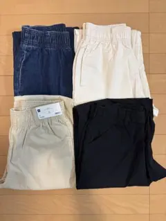 GU カジュアルパンツ4枚セット　新品美品あり