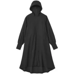 THE NORTH FACE シャツワンピース ロングコートXL 黒 - メルカリ