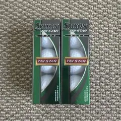 SRIXON TRI-STAR ゴルフボール 2スリーブ