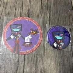 ハズビンホテル Hazbinhotel アニメイトカフェ 缶バッジ ヴォックス