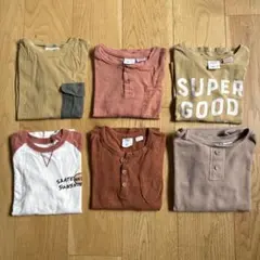ZARA 長袖カットソー　110cm 6枚セット