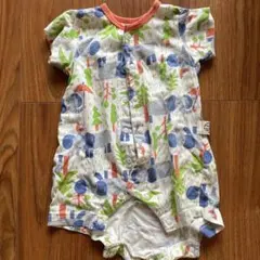 BREEZE 動物柄ロンパース 60