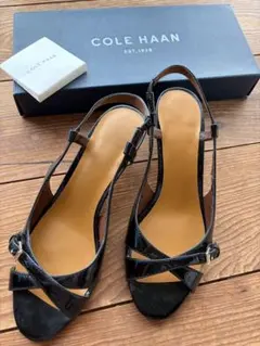 Cole Haan ポインテッドトゥ ミュール ブラック - メルカリ