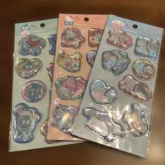 サンリオ　ウォーターシール　サンスター文具　新品未使用品　セット