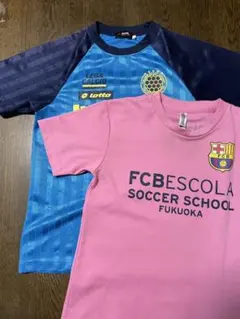 ジュニアサッカーTシャツ150cm 2枚セット