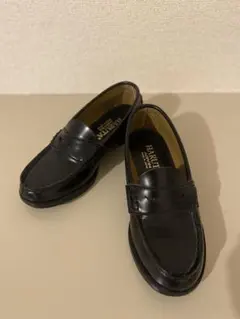HARUTA ブラック ローファー 22cm