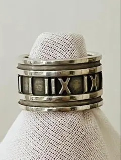 TIFFANY&Co OLD シルバー 925 アトラス ワイド リングのサムネイル