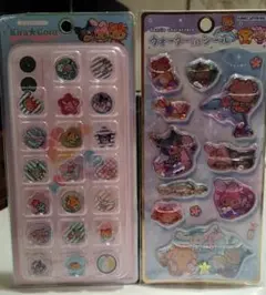 【正規品】HelloKitty　おはじきシール・ウォーターシール☆2セット