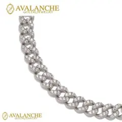 AVALANCHE 10K WG ツイストスパークルネックレス 45cm - メルカリ
