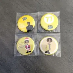 DA PUMP TOMO　缶バッジ　4個セット