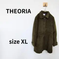 THEORIA オリーブグリーン カーキ コート XLサイズ 2211のサムネイル