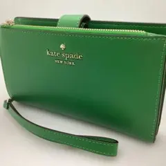 KAte Spade スマホケース付き　二つ折り長財布