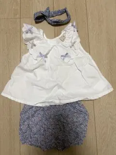 タンクトップとショートパンツセット petit main