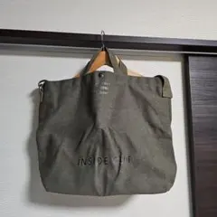 ミリタリーバッグ ショルダーバッグ キャンバス地 A4サイズ収納 大容量