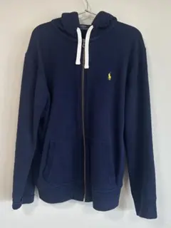 ポロ・ラルフ・ローレン ネイビー　パーカー　フード付き