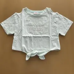 mezzo piano ミントグリーン Tシャツ　130