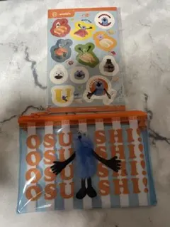 値下げ‼️スンスンポーチとシールセット