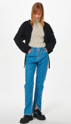 ルシェルブルー デニム Diamond Punched Denimのサムネイル