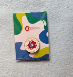 関西万博 ミャクミャク ピンバッチ 色差しゴールド ミャクミャク 記念チケット