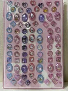 ハンドメイド風宝石カットキャラクターシール⭐︎メロ