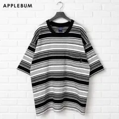 【美品】アップルバム ボーダーTシャツ XL ビッグシルエット