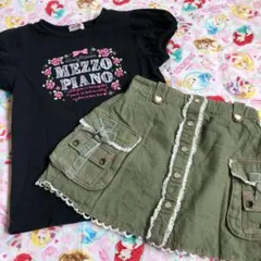 ♫mezzo  piano メゾピアノ可愛い2点セット♫