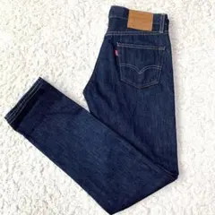 濃紺 米国製511 ビッグE LEVI'S PREMIUM ストレートデニムのサムネイル