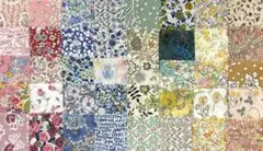 専用リバティタナローン　ハギレ　パッチワーク用　約5センチ角120枚