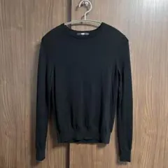 UNIQLO ブラック 長袖セーター S