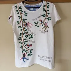rough natural charm Tシャツ 刺繍入りのサムネイル