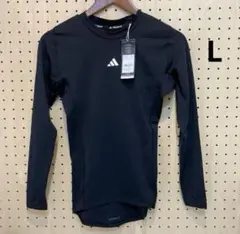 メンズテックフィットコンプレッショントレーニング長袖TシャツL（JE6702）