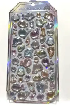 ボンボンドロップシール正規品海シリーズパステルカラー