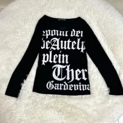 Lepoint Devue 長袖カットソー ブラック ロゴ✨Mサイズ