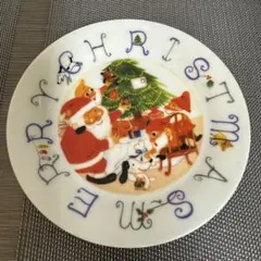 B61213 Shinzi Katoh プレート クリスマス サンタ ケーキのサムネイル