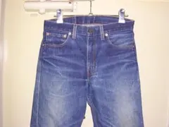 00年 USA製 リーバイス 505 デニム パンツ 30/34 ヒゲ 縦落ち