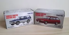 トミカリミテッドヴィンテージネオ 日産テラノ スバルレガシィ 2台
