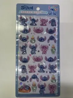 新品未開封　スティッチ　正規品　ボンボンドロップシール　ディズニー　通常