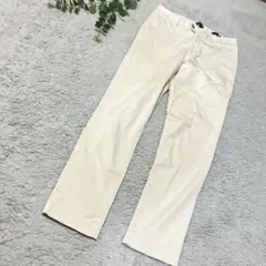 バナナリパブリック　ストレートパンツ　ホワイト　31×30　S