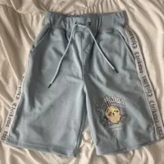 チイカワちいかわChikawa キャラクターショートパンツ 水色