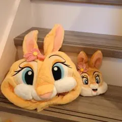 ディズニー　ミスバニー　ファンキャップ　ポシェット　セット