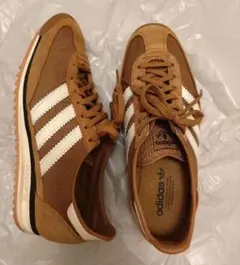 専用 adidas SL 72 OG ブラウン/パープル スニーカー週末値下げ中