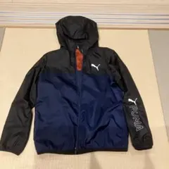 PUMA フード付きジャケット ネイビー/ブラック