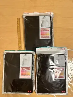 ユニクロヒートテックTサイズS、2種類3枚組（未使用）