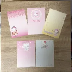 ハローキティとアニメポストカード10枚