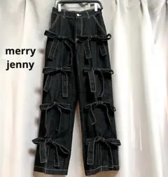 merry jenny 立体リボンワイドフレアデニム y2k フェアリーグランジのサムネイル