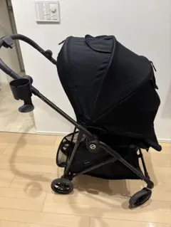Cybex メリオカーボン 2024 ブラック（カバー、ピジョンカップホルダー） Cybex メリオカーボン 2024 ブラック（カバー、ピジョンカップホルダー