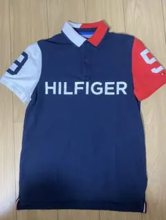新品 トミーヒルフィガー カラーブロックセーリングポロシャツ US:S 